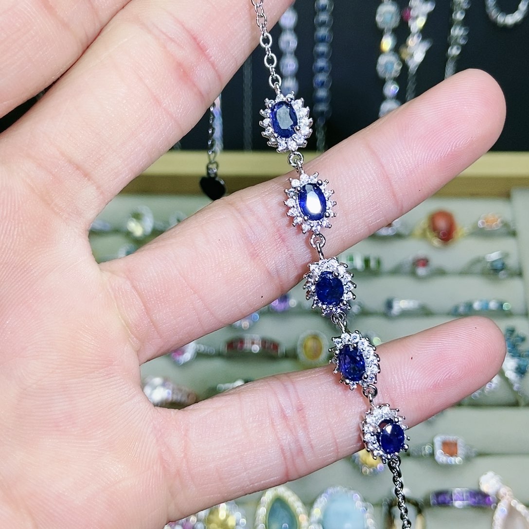 【闪购商品】手链蓝宝石未镶嵌