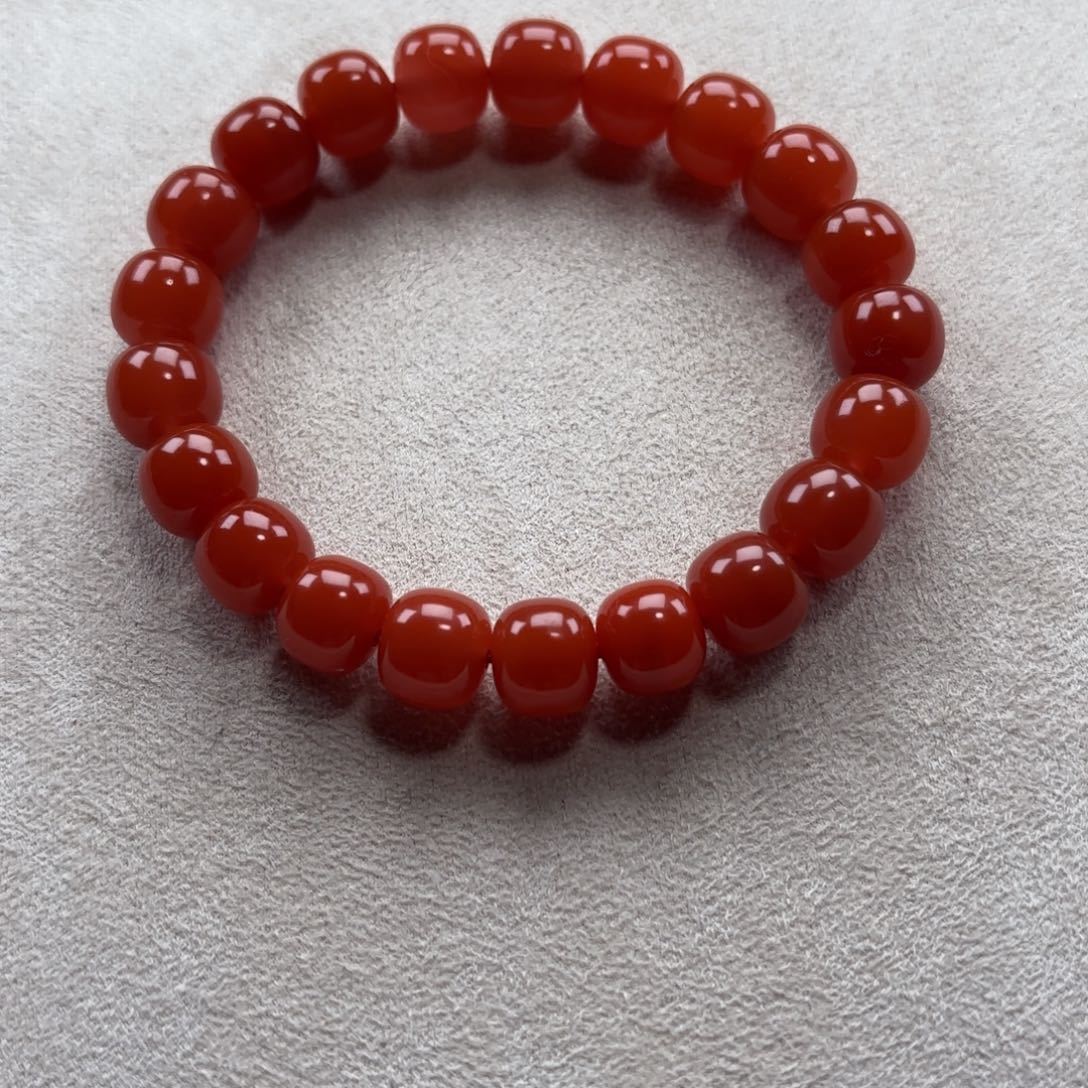 南红玛瑙10➕手串未镶嵌逸