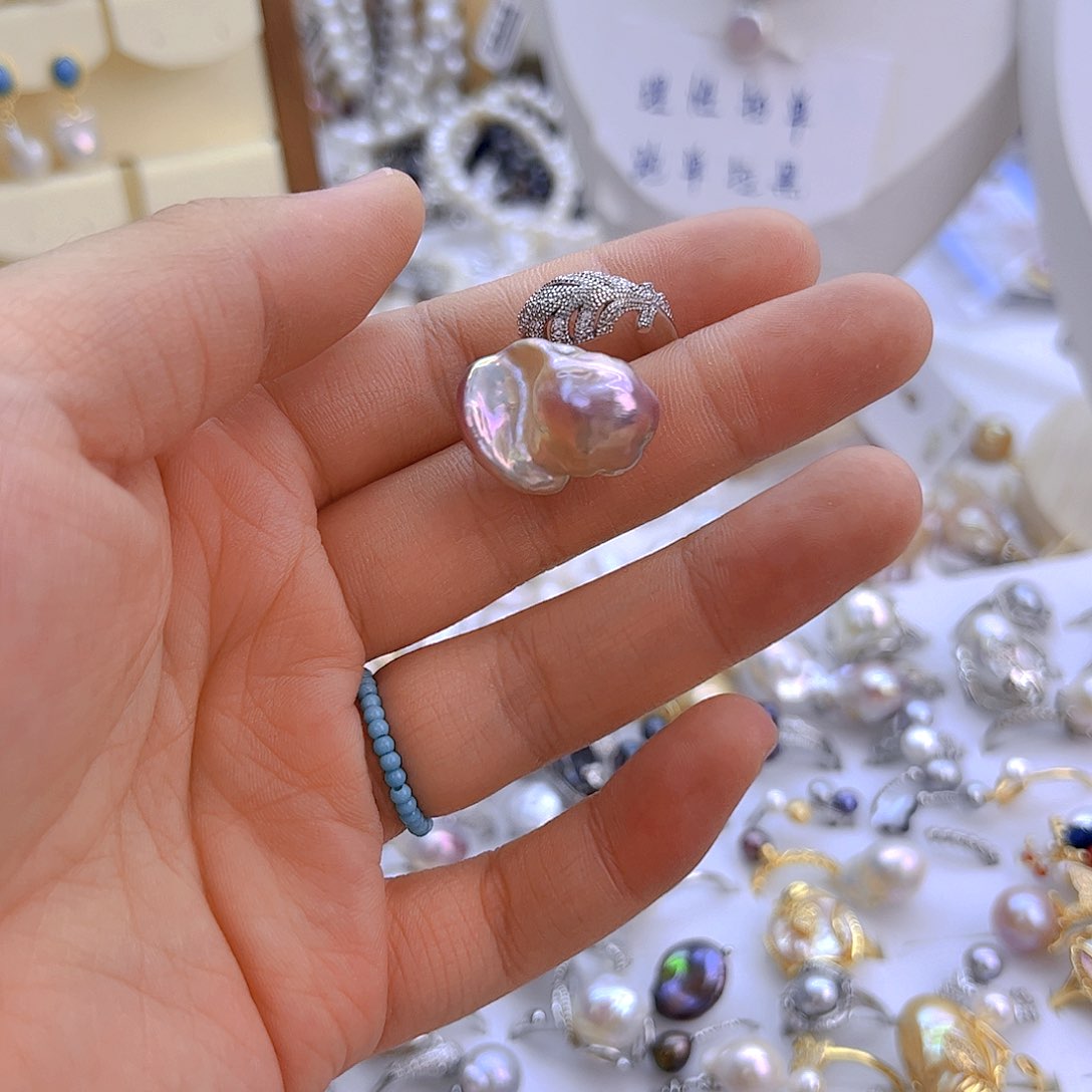 阿***奥未镶嵌淡水珍珠638