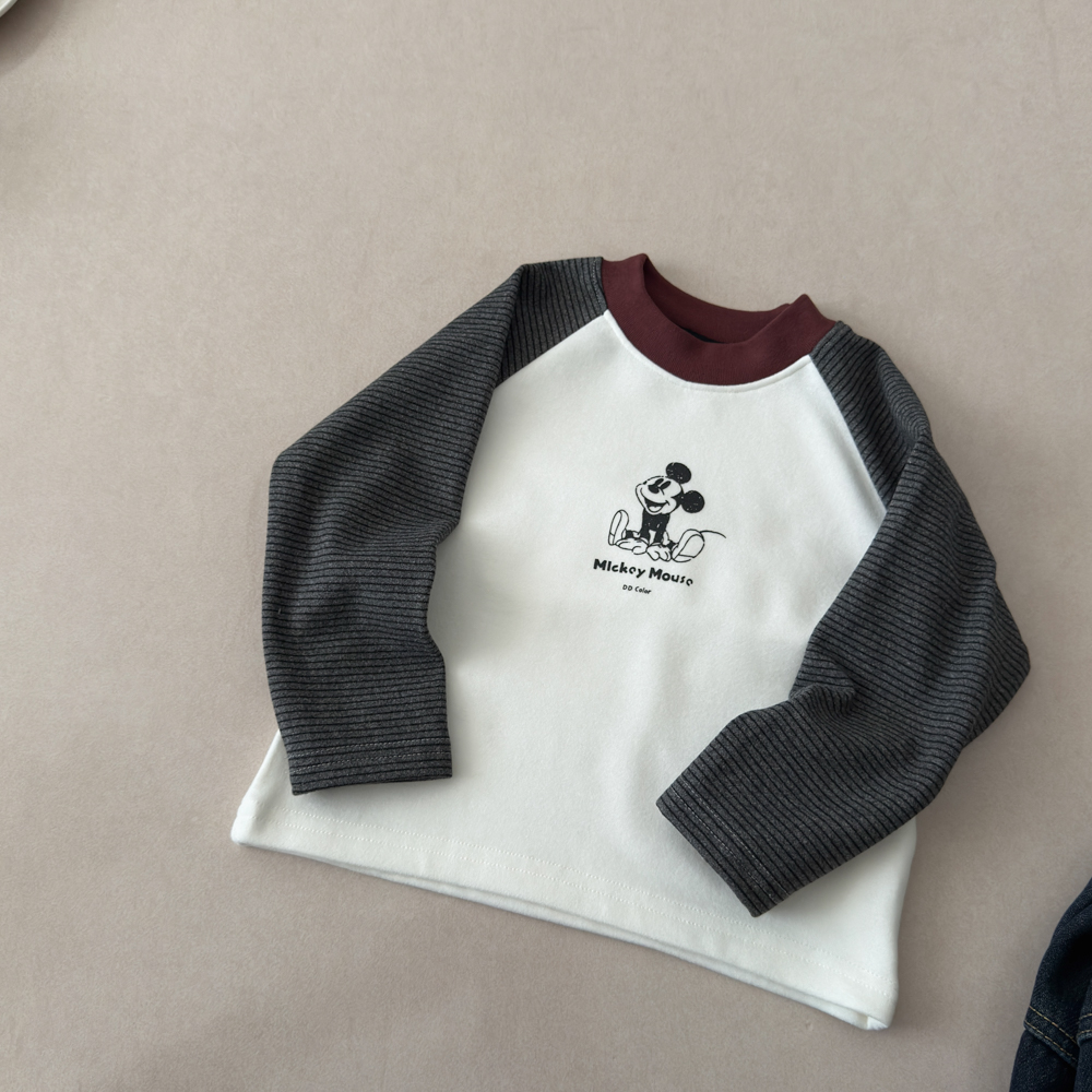 2025加绒新款儿童加绒加厚时尚休闲卡通动漫印花时尚上衣德绒打底