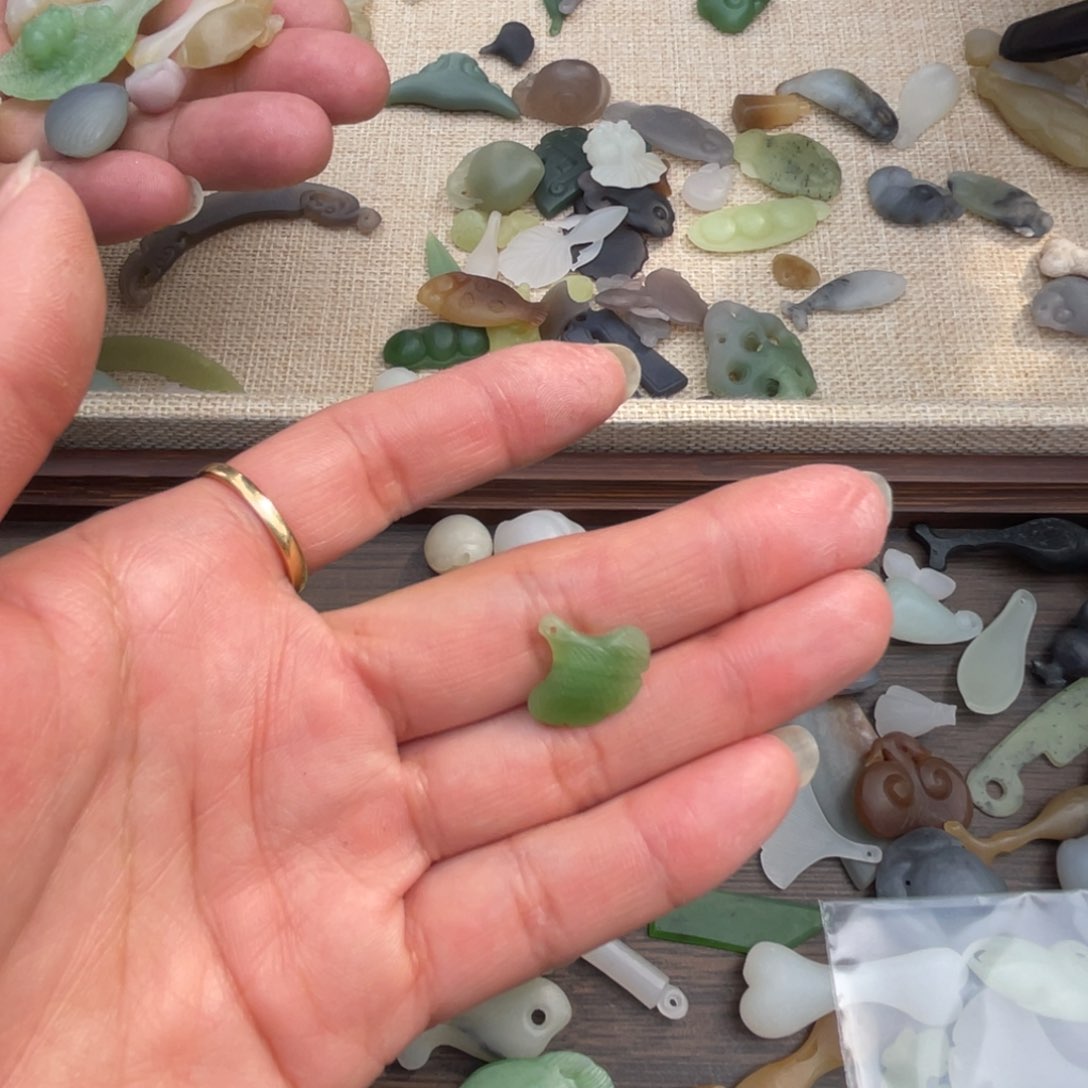 和田玉挂件未镶嵌天*溪