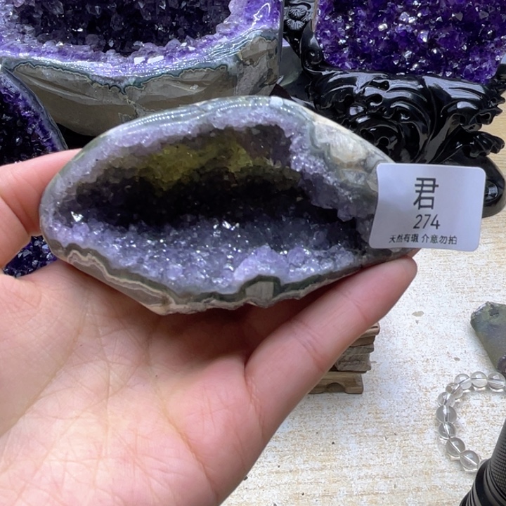 未镶嵌珠宝半成品紫晶