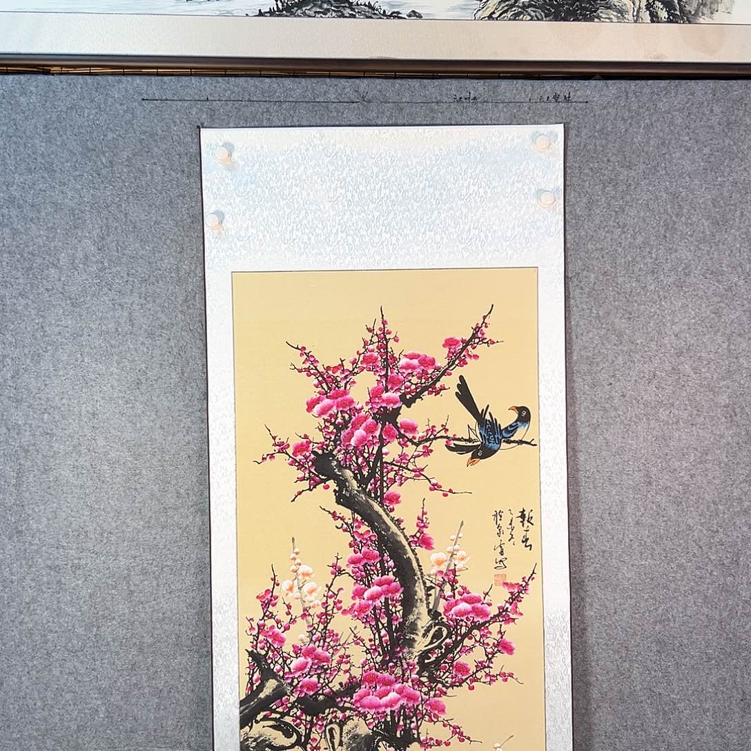 国画460 山水之间有着悠久历史