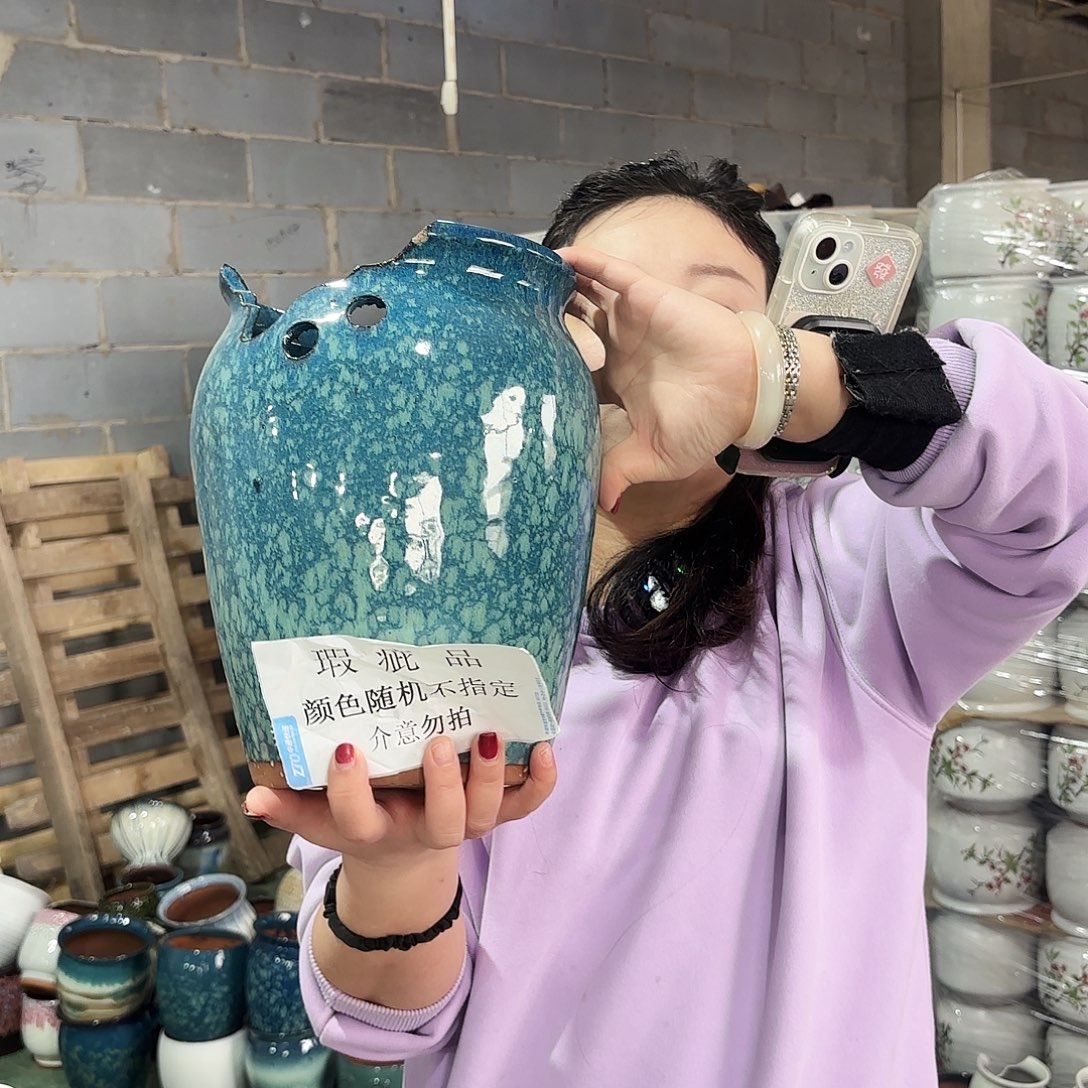 瑕疵一个高26/20紫砂