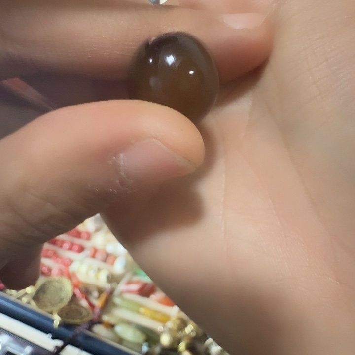 银S925糖色的球球