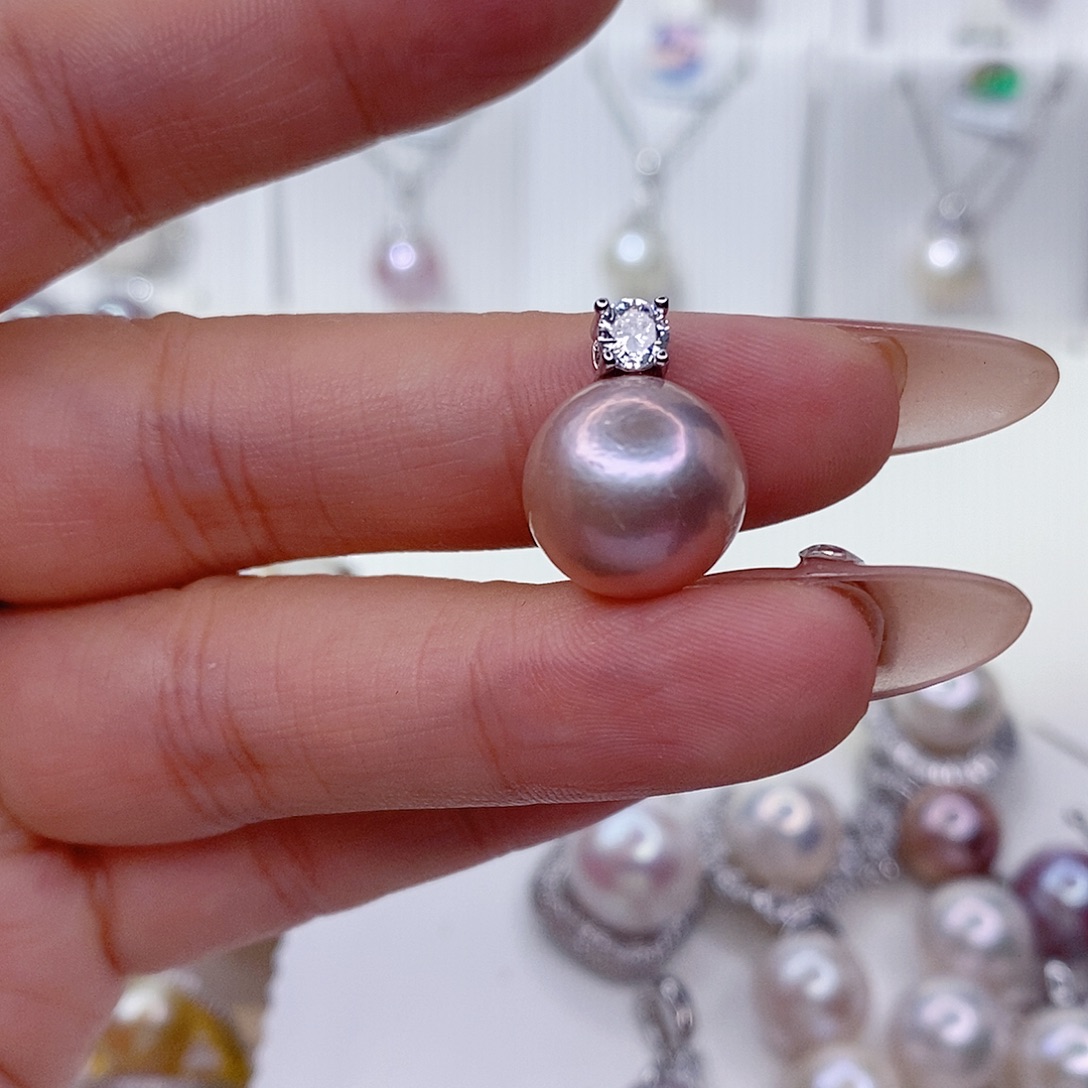 未镶嵌吊坠(赠链)淡水珍珠