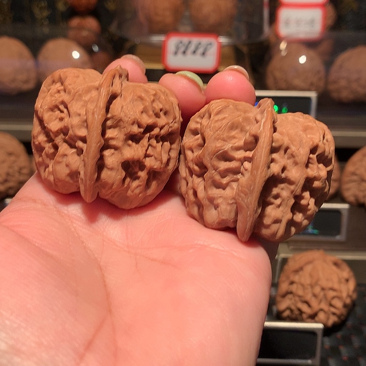 文玩核桃把件金钟41尺