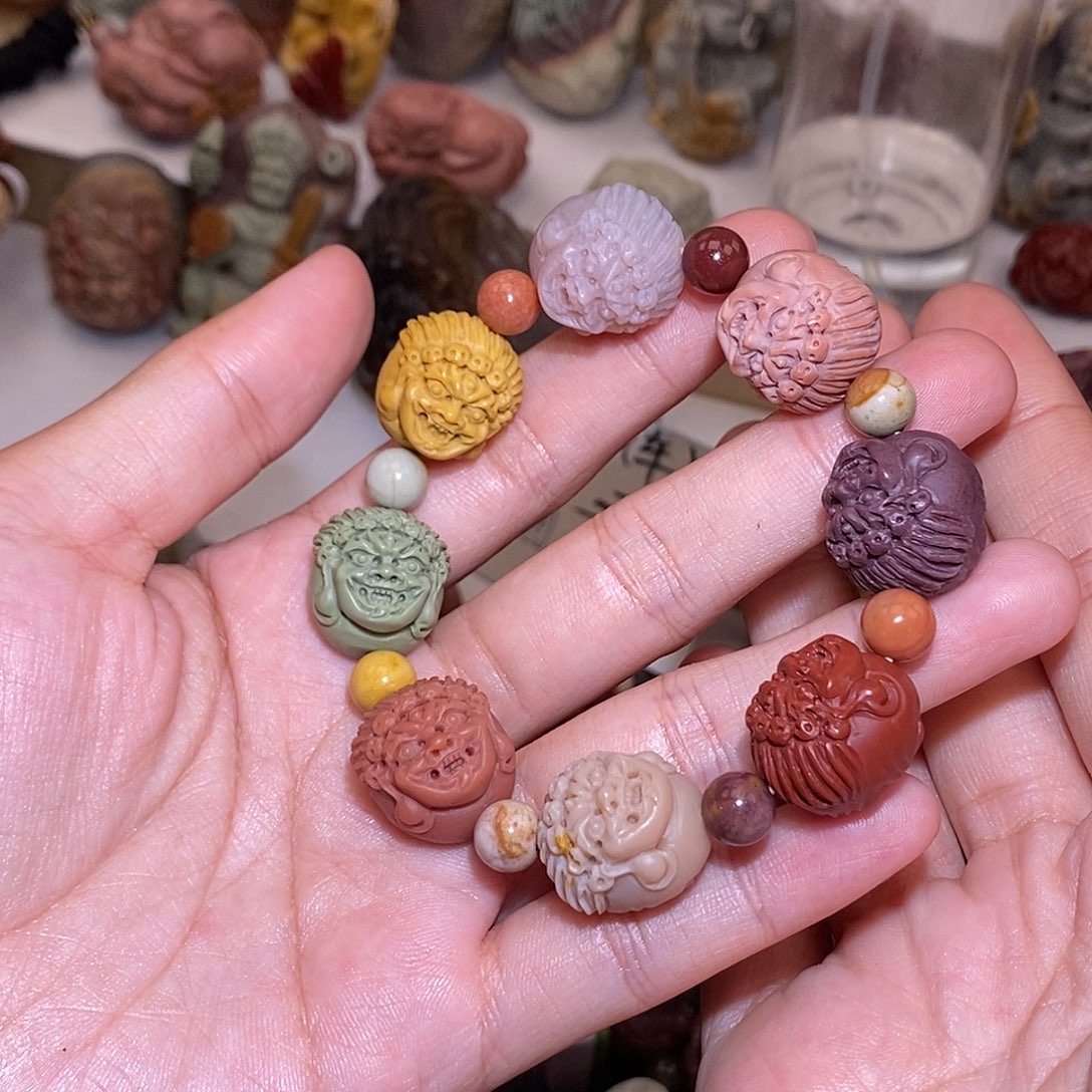 石英质玉（阿拉善玉）未镶嵌手链