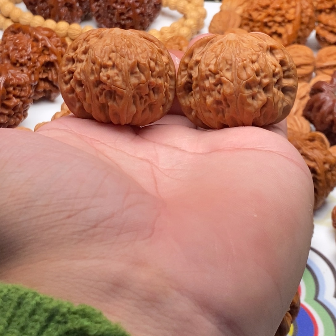 手串文玩核桃40全品正磨