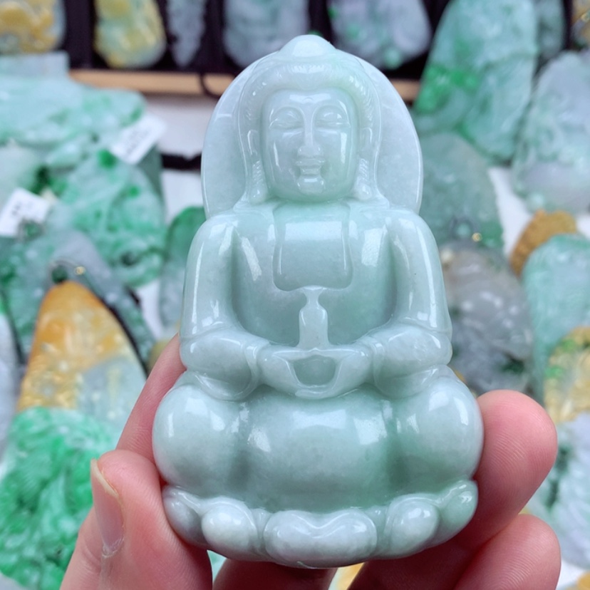 【闪购商品】翡翠吊坠(不含链)未镶嵌乡**兴