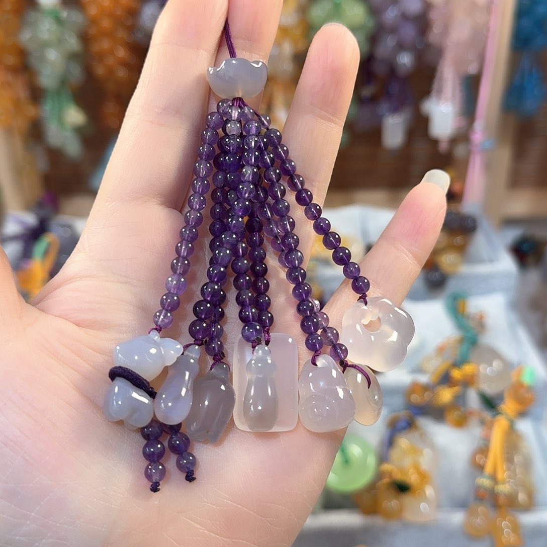 玛瑙/玉髓挂件未镶嵌