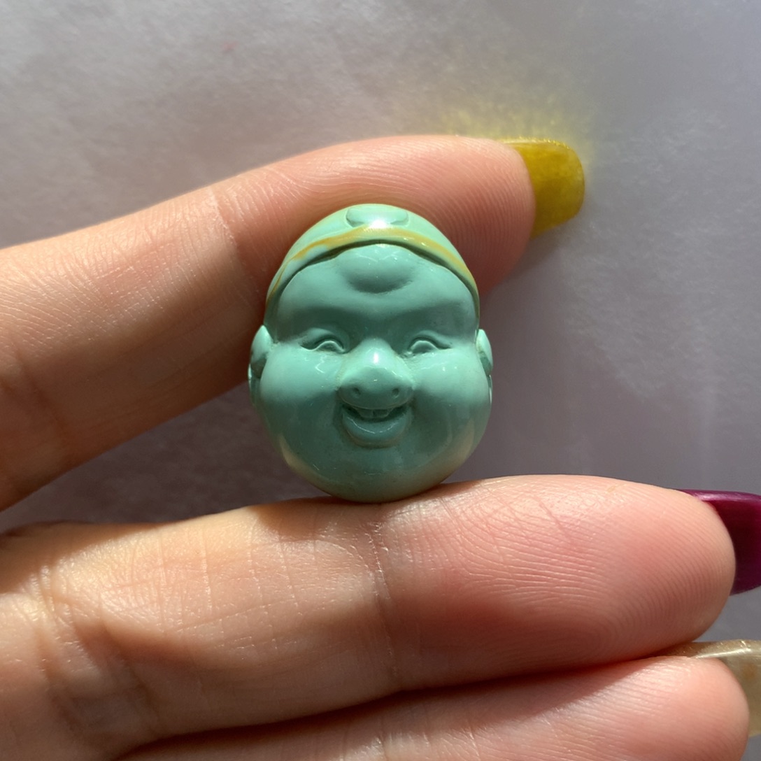 未镶嵌绿松石吊坠