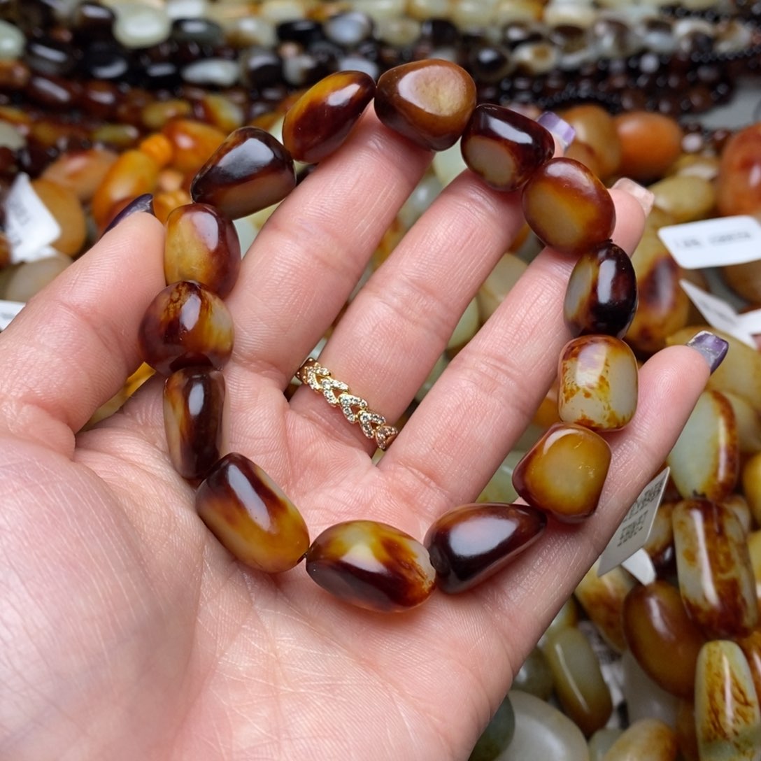 和田玉手链未镶嵌