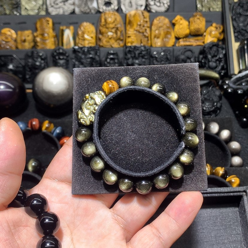 【闪购商品】黑曜岩珠宝奇石未镶嵌s****u