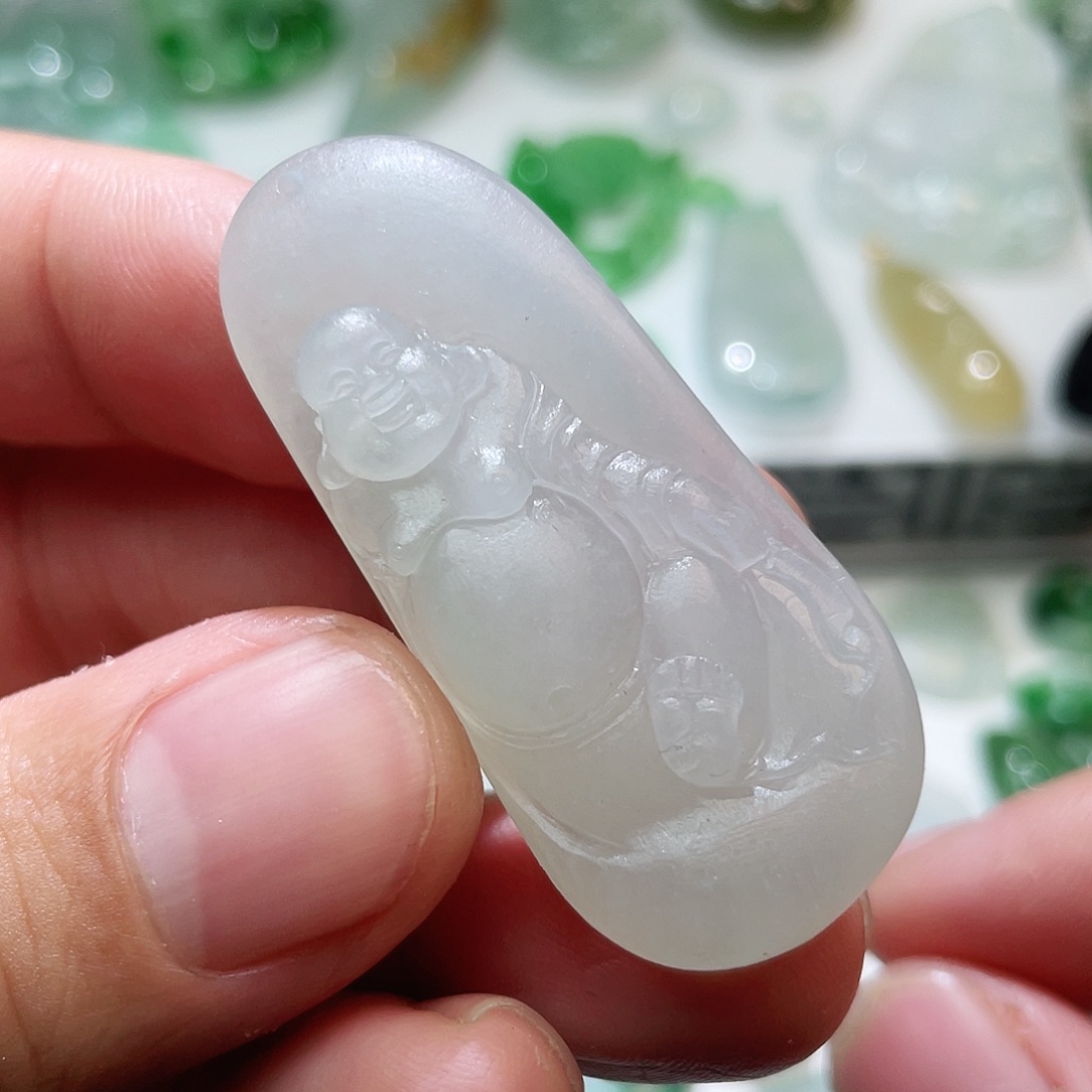 定制翡翠未镶嵌天然翡翠A货