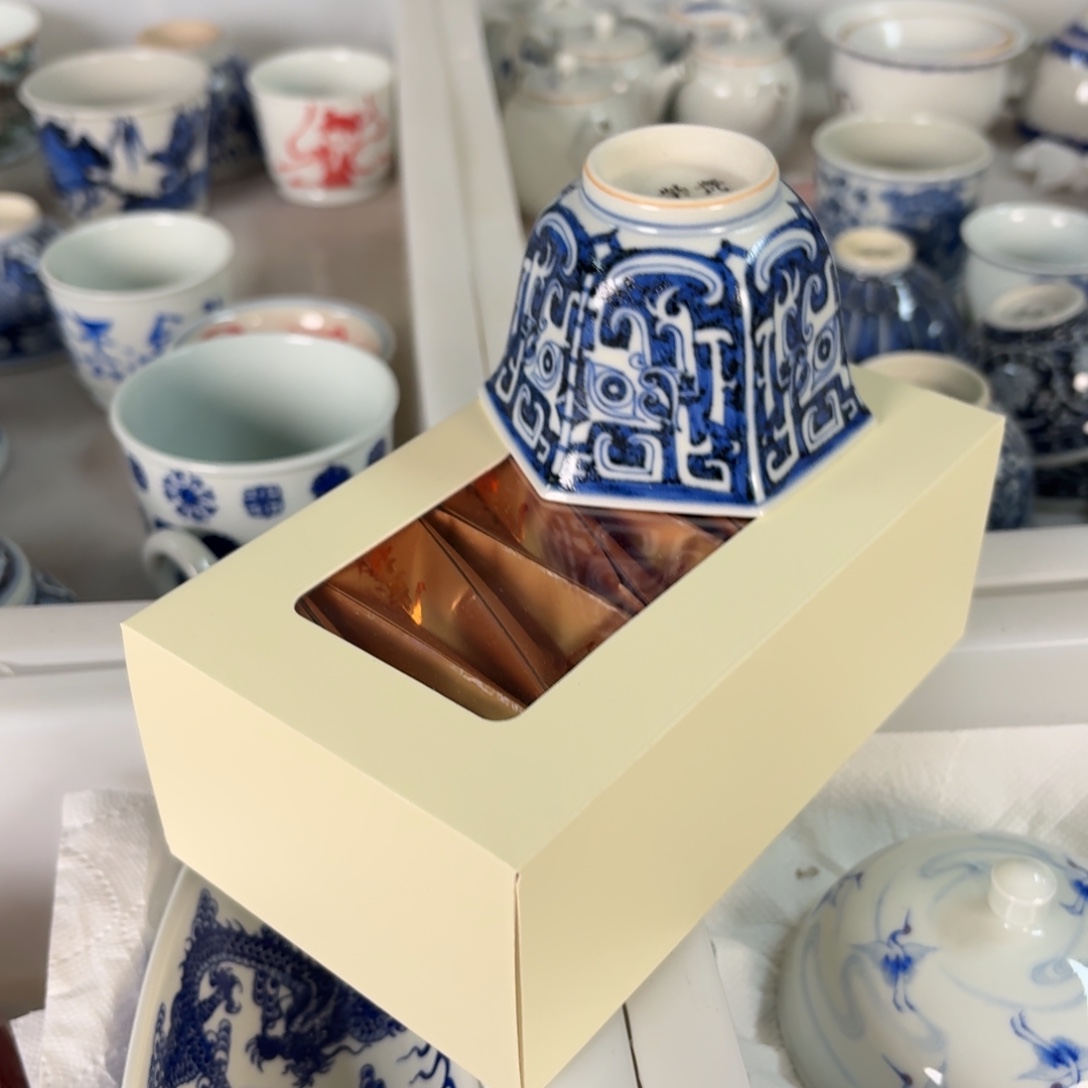 摆件瓷瓷言所老曹甄选好瓷微瑕一组