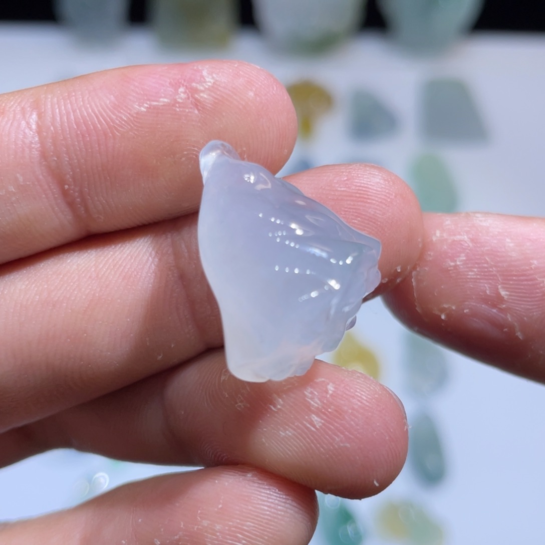 颈饰未镶嵌翡翠莲蓬