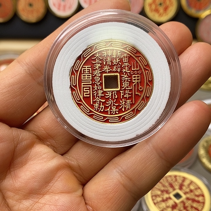 铜现代仿制工艺文创铜币 