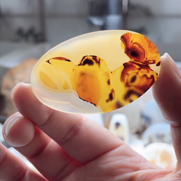 玛瑙/玉髓未镶嵌吊坠(不含链)