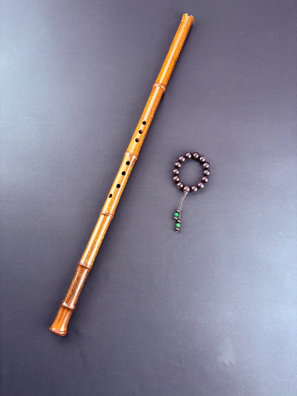 廖老师严选大漆黄金把位闭口洞箫