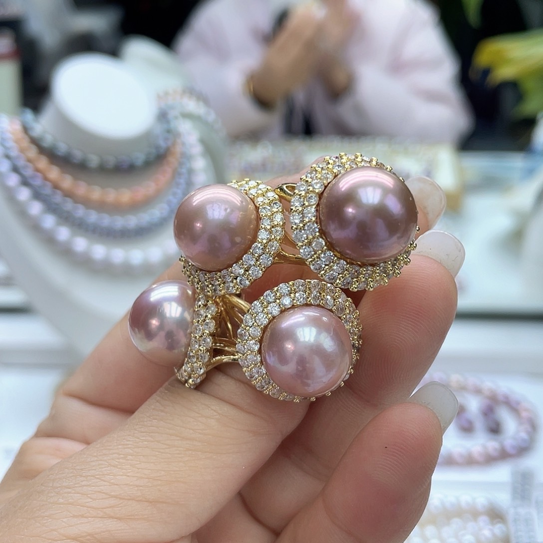 未镶嵌淡水珍珠戒指