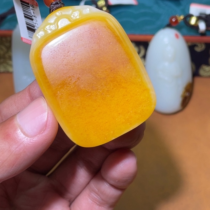 和田玉未镶嵌颈饰J