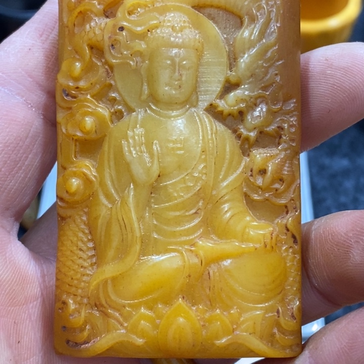 滴血莲花菩提吊坠
