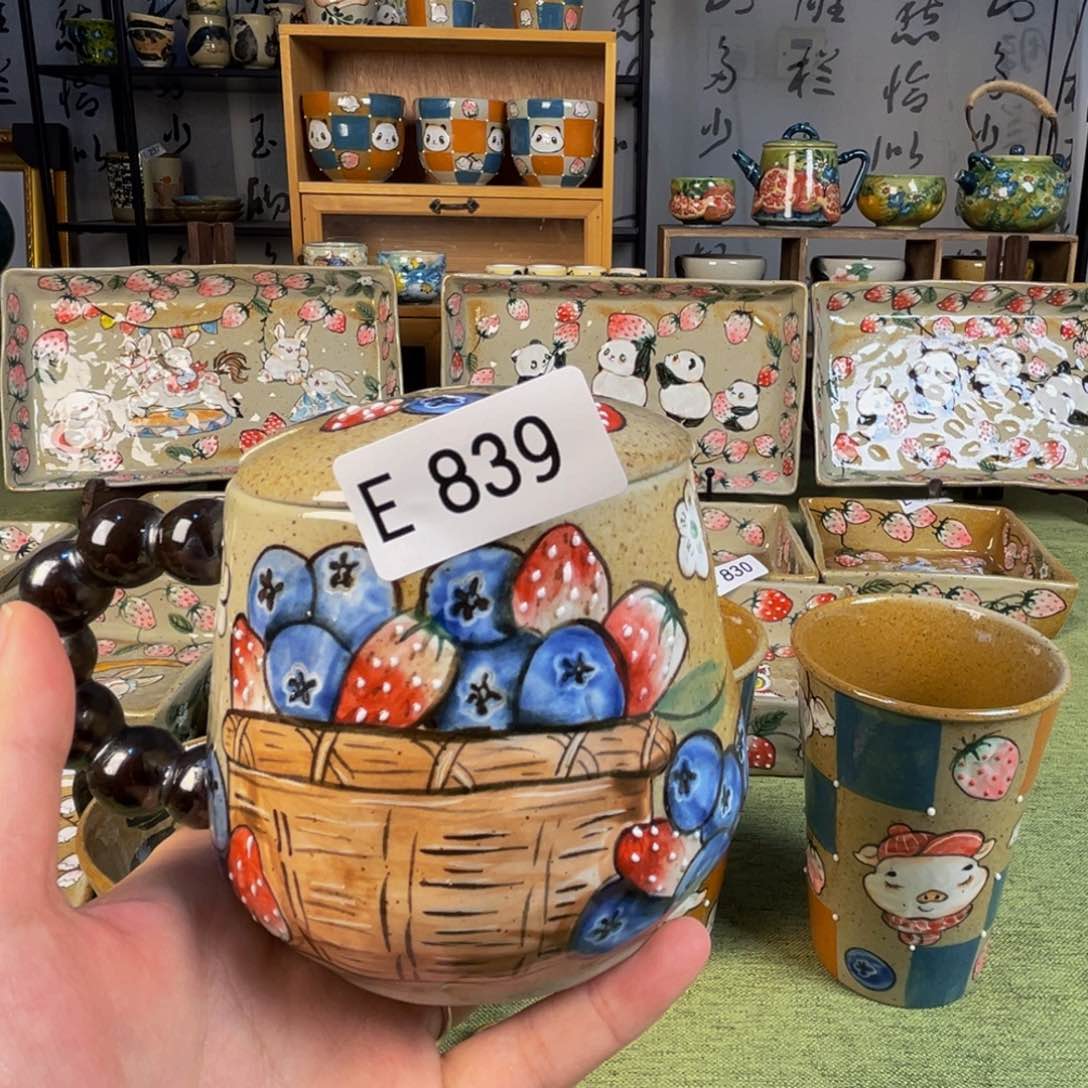 【闪购商品】摆件桃园山房原创手绘作品