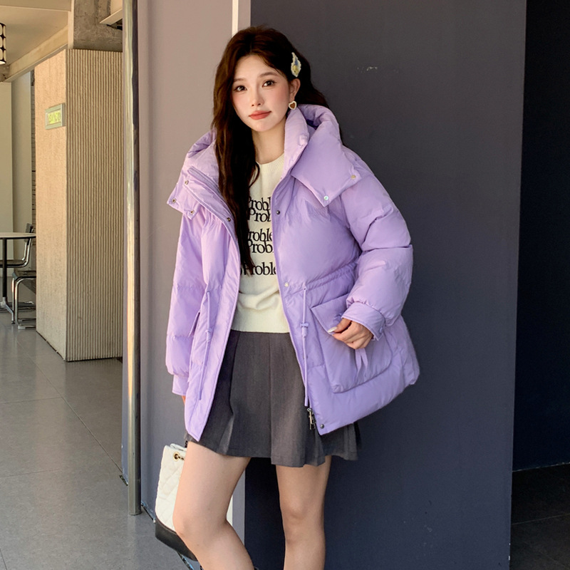 2025加肥加大码羽绒服女200斤胖mm中长款300斤白鸭绒