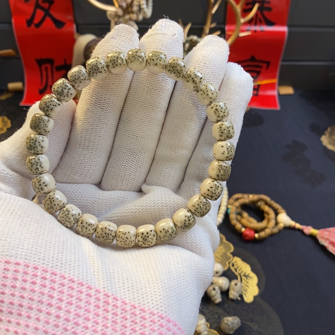 鱼***生吊坠星月菩提青花瓷半壁大留白河豚8✖️7