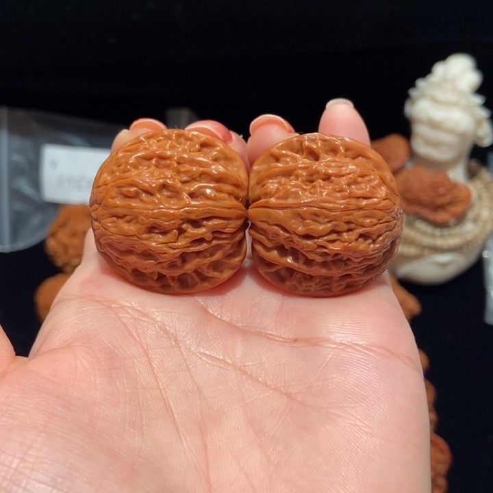 文玩核桃把件34磨盘261