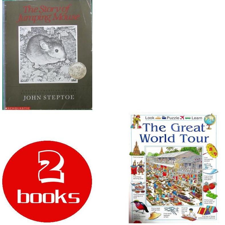 英文原版绘本2本l930416046