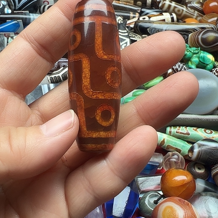 道***一玛瑙/玉髓未镶嵌颈饰