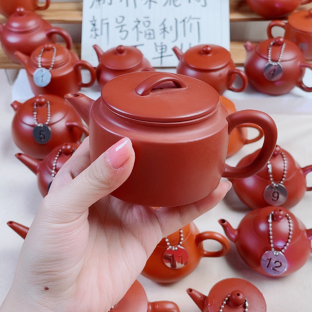 潮州朱泥壶大汉瓦170