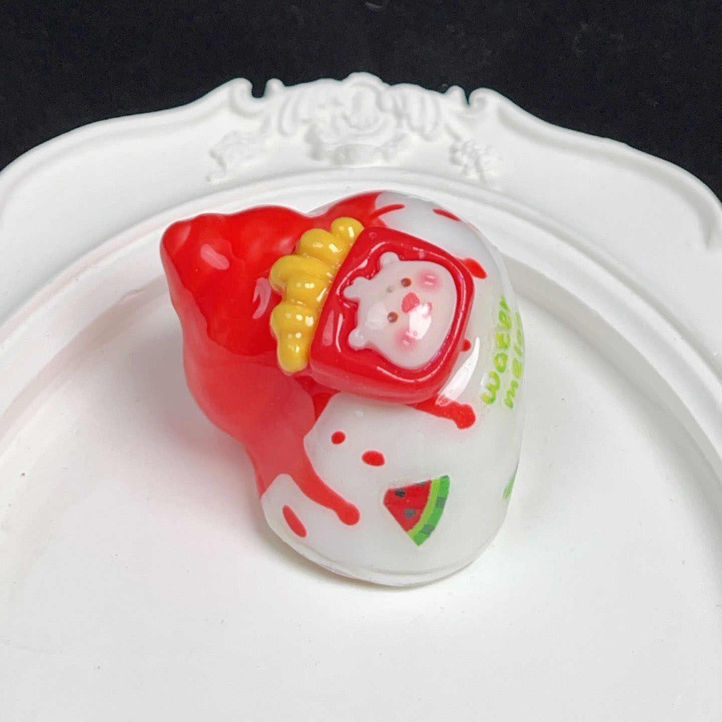 寄居蟹替换壳豆丁壳透明定制蟹蟹3d打印手工壳定制款纯天然海螺