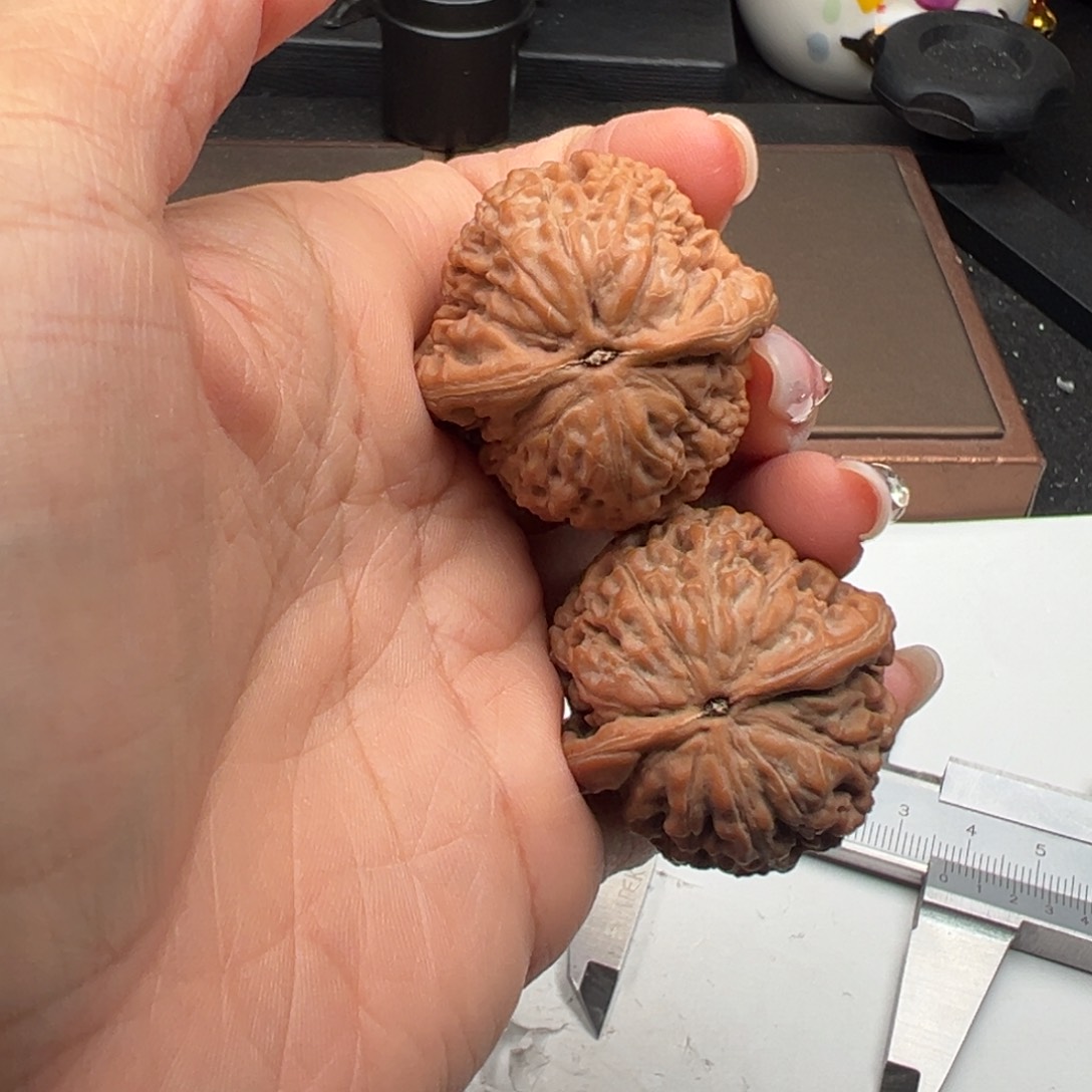 文玩核桃把件莲花37