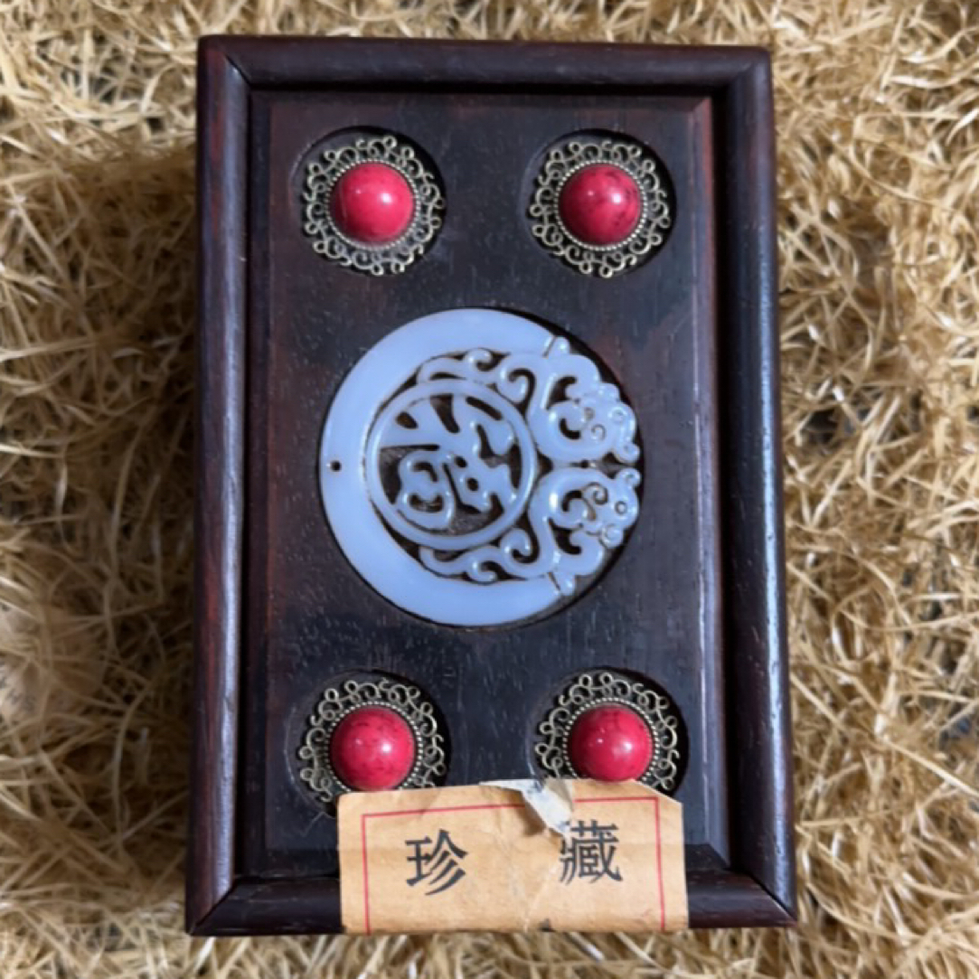 【闪购商品】木摆件高端精美福字盒一件链接