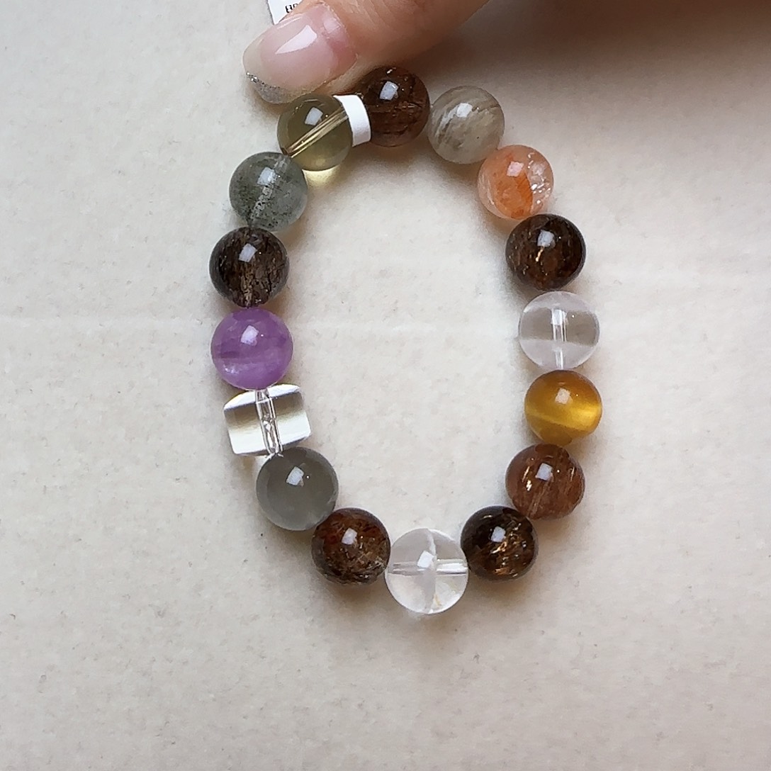 水晶手链未镶嵌大气上档次