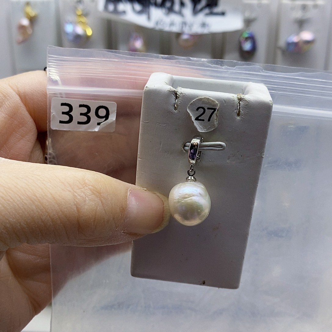 颈饰合金淡水珍珠