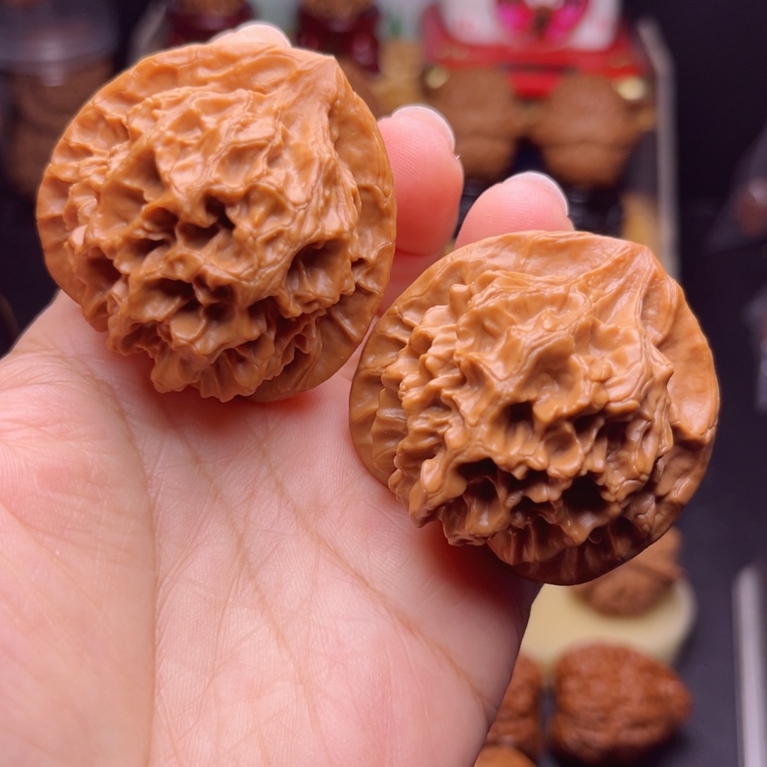 吊坠文玩核桃帝王狮子头