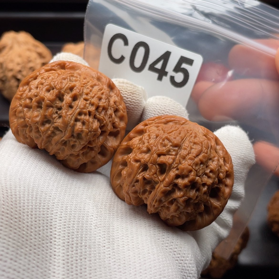 【闪购商品】文玩核桃吊坠夜*夜C045血麒麟41