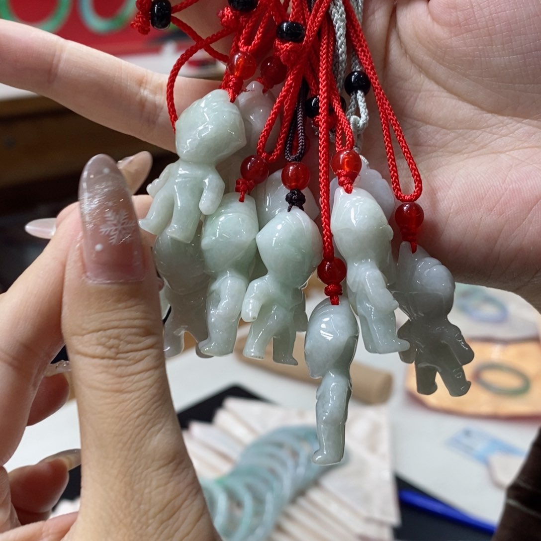 未镶嵌挂件翡翠多样性发单件