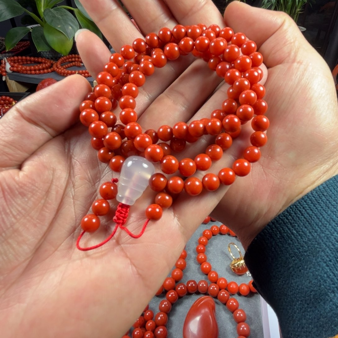 南红玛瑙手链未镶嵌壶