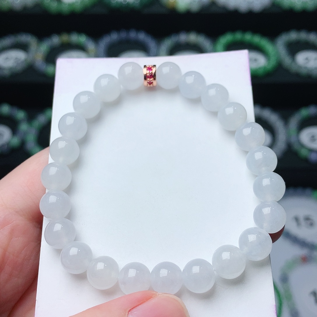 翡翠手链未镶嵌翡翠