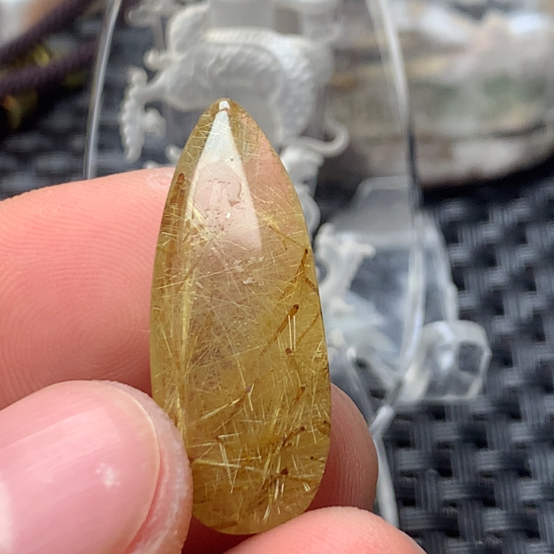 水晶颈饰未镶嵌粉*