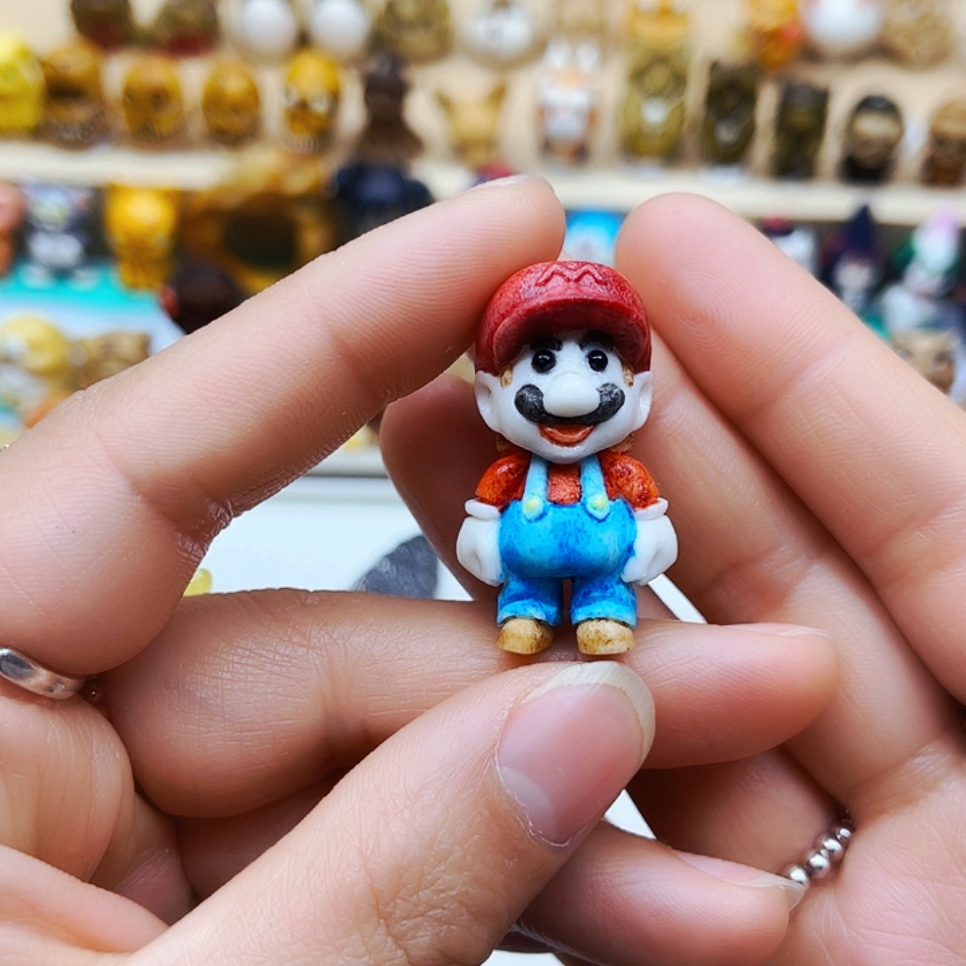 鹿骨摆件手工打磨配饰