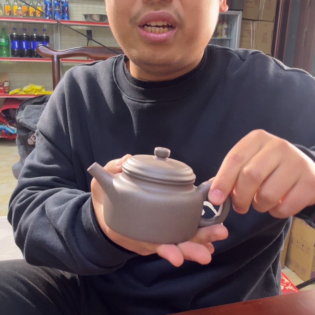 紫砂茶壶别拍链接 半手工