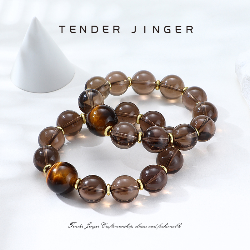 Tender Jinger 手链 【冬日暖阳】暖棕显白拒绝焦虑招财挡挡手串