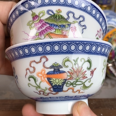 景德镇陶瓷藏式茶碗