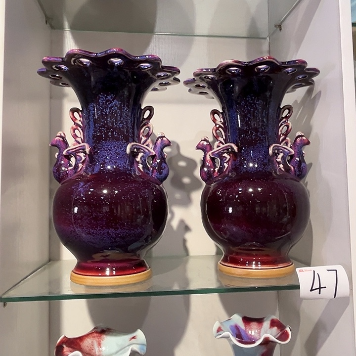 一***好瓷片钧瓷钧瓷摆件钧瓷摆件